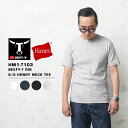 【最短即日発送】Hanes ヘインズ HM1-T103 BEEFY-T ビーフィー リブ S/S ヘンリーネック Tシャツ【クーポン対象外】【T】|パックTシャ...