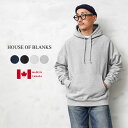 楽天ミリタリーショップWAIPERクーポンで最大15％OFF★【あす楽】 HOUSE OF BLANKS ハウスオブブランクス HOB04 プルオーバー フーディ スウェットパーカー カナダ製【T】｜フーディー トレーナー メンズ トップス ビンテージ ブランド おしゃれ 送料無料 セール sale