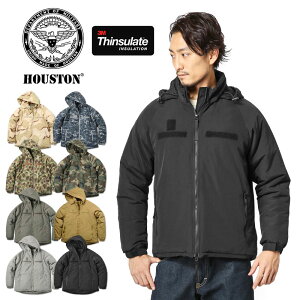 今なら20%OFF!HOUSTON ヒューストン 50323 米軍 Gen III Level 7 ジャケット ミリタリージャケット ブルゾン 中綿 ダウンジャケット 保温 WIP メンズ ミリタリー アウトドア ブランド 送料無料 セール【クーポン対象外】 バレンタイン