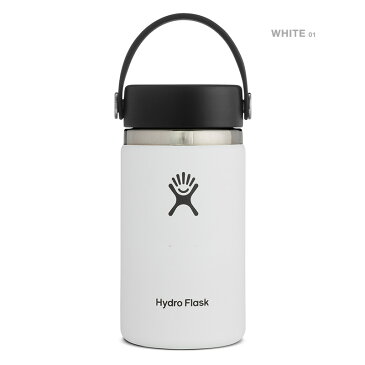 ポイント2倍！HydroFlask ハイドロフラスク 5089021 ハイドレーション 12oz ワイドマウス 保温ボトル【Sx】 / 水筒 マグボトル タンブラー 軽い 直飲み おしゃれ 保冷 ステンレス アウトドア ソロキャンプ アウトドアグッズ 夏 父の日