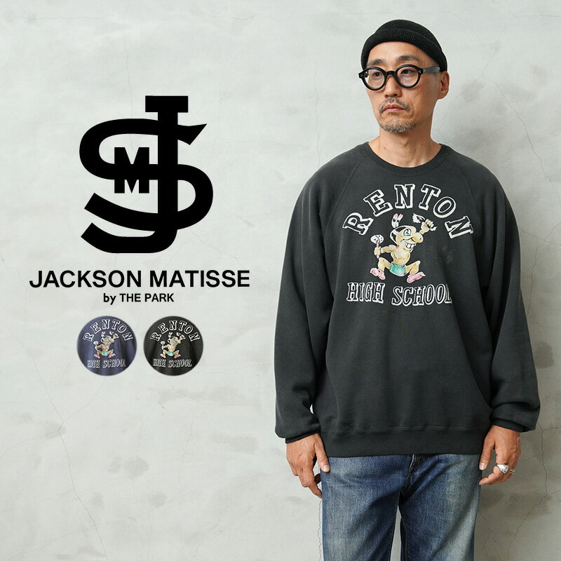 【最短即日発送】JACKSON MATISSE ジャクソンマティス JZ25AW007BM NOMURA YUICHI×JACKSON MATISSE RENTON SWEAT 日本製【クーポン対象外】【T】のサムネイル