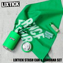 【最短即日発送】LIXTICK リックスティック STASH CAN & BANDANA SET スタッシュ缶 バンダナ セット【クーポン対象外】【T】