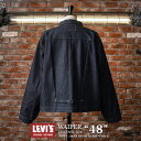 【あす楽】LEVI’S VINTAGE CLOTHING 70506-0028 WAIPER EXCLUSIVE SIZE ”48” 1936年モデル TYPE I 506XX デニムジャケット T-BACK【クーポン対象外】【T】｜Gジャン ワークジャケット メンズ アウター ブランド 大きいサイズ 秋 冬