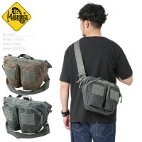 クーポンで最大18%OFF★MAGFORCE マグフォース MF-0497 ARIES CROSS BODY BAG ボディバッグ WAX COTTON / メンズ レディース カバン ショルダーバッグ ミリタリーバッグ 斜め掛け 通勤 通学 旅行 カジュアル レジャー アウトドア 撥水 防水 コンパクト 【T】 送料無料 sale