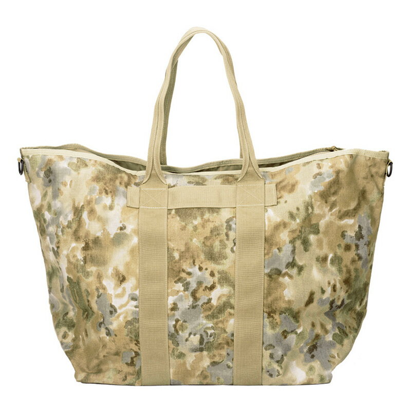 【クーポンで最大18%OFF】ミリタリー バッグ / MIS エムアイエス MIS-1008 CORDURA NYLON スーパートートバッグ / ショルダーバッグ MADE IN USA - COVERT DESERT【Sx】 / メンズ カバン 鞄 肩がけ 通勤 通学 普段づかい 旅行 出張 防水 撥水 大容量 二泊三日 送料無料
