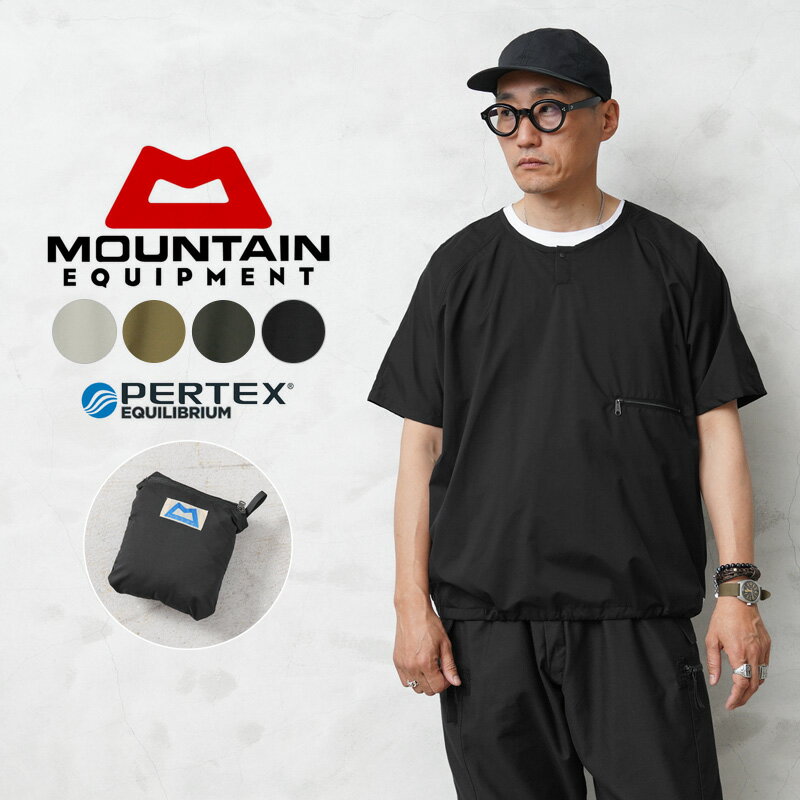 【あす楽】今なら15%OFF★MOUNTAIN EQUIPMENT マウンテンイクイップメント 425777 PERTEX EQ TEE パーテックス EQ Tシャツ【クーポン対象外】｜メンズ 半袖 ポケットTシャツ パッカブル ナイロン 速乾 無地 大きいサイズ ブランド おしゃれ【T】 父の日