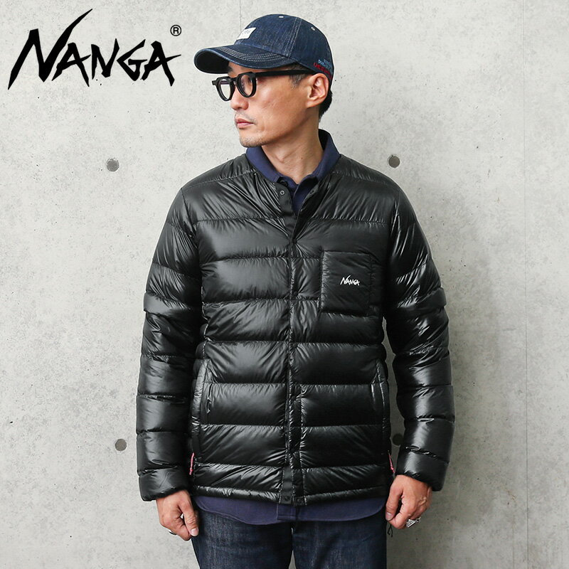 楽天ミリタリーショップWAIPERクーポンで最大15％OFF★【あす楽】NANGA ナンガ ND2241-1B312 インナーダウン カーディガン デタッチャブルスリーブ【Sx】【T】 ｜ メンズ レディース ベスト 中綿 防寒 保温性 コンパクト アウトドア キャンプ 登山 秋 冬 送料無料 セール sale 父の日