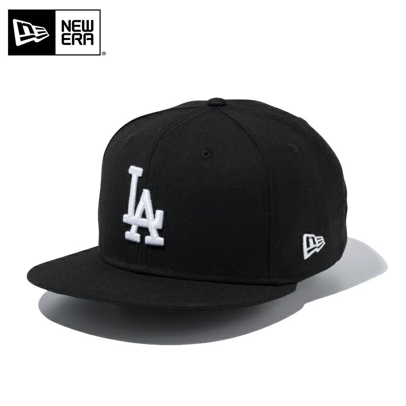 ☆NEW ERA ニューエラ 9FIFTY ロサンゼルス・ドジャース ブラックXホワイト 13562103 キャップ 冬 福袋 WAIPER プレゼント ギフト