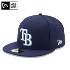 今なら10%OFF☆【メーカー取次】NEW ERA ニューエラ 59FIFTY MLB On-Field タンパベイ・レイズ ネイビー 13554966 キャップ【クーポン対象外】【T】 冬 福袋 WAIPER プレゼント ギフト