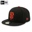 今なら10%OFF☆NEW ERA ニューエラ 59FIFTY MLB On-Field サンフランシスコ・ジャイアンツ ブラック 13554974 キャップ 冬 福袋 WAIPER プレゼント ギフト