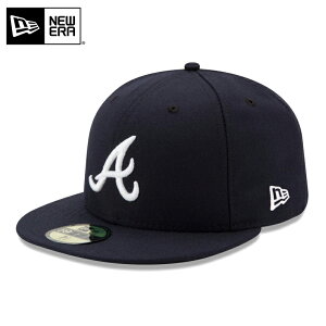 今なら10%OFF☆【メーカー取次】NEW ERA ニューエラ 59FIFTY MLB On-Field アトランタ・ブレーブス ネイビー 13555019 キャップ【クーポン対象外】【T】 冬 福袋 WAIPER プレゼント ギフト