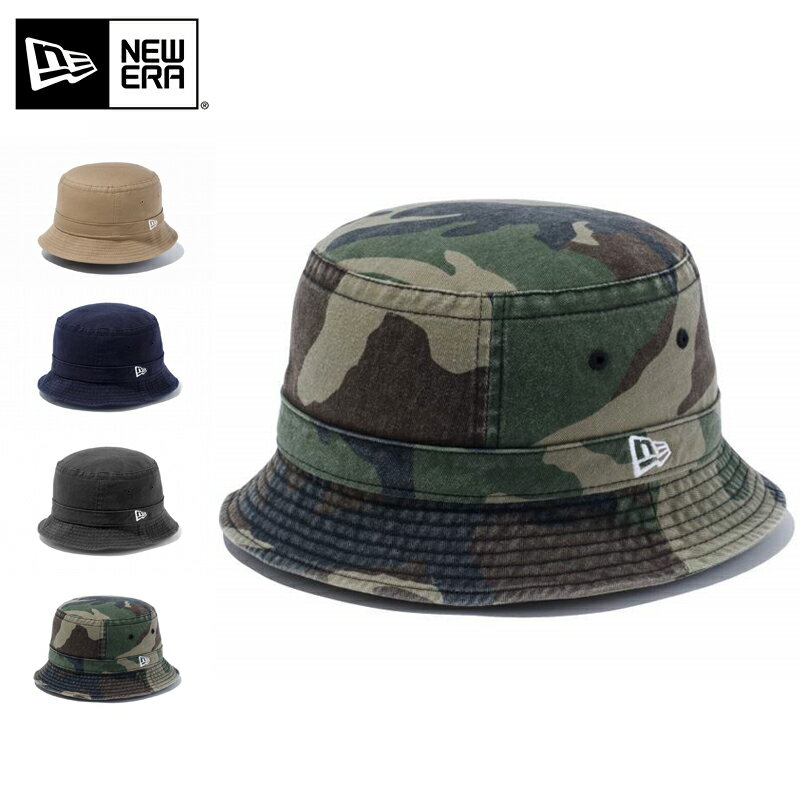 バケットハット メンズ ☆【メーカー取次】NEW ERA ニューエラ Bucket-02 ウォッシュドコットン バケットハット【クーポン対象外】【T】 春 プレゼント ギフト 父の日