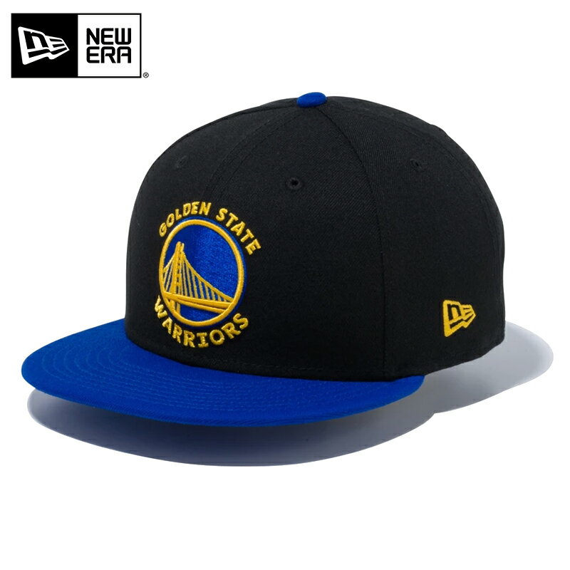 今なら10%OFF☆【メーカー取次】NEW ERA ニューエラ 9FIFTY ゴールデンステート・ウォリアーズ ブラックXブルー 13562099 キャップ【クーポン対象外】【T】NBA 冬 福袋 WAIPER プレゼント ギフト 父の日