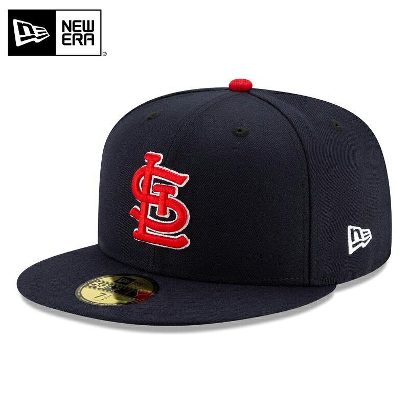 今なら10%OFF☆NEW ERA ニューエラ 59FIFTY MLB On-Field セントルイス・カージナルス ネイビー 13554970 キャップ / メンズ レディース 帽子 カジュアル ストリート アウトドア レジャー メジャーリーグ ベースボールキャップ春