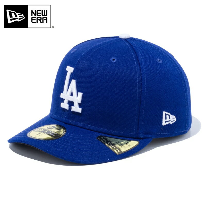 ☆【メーカー取次】NEW ERA ニューエラ MLB Pre-Curved 59FIFTY ロサンゼルス・ドジャース ブルー 14524607 キャップ 【クー...