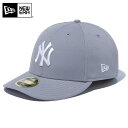 今なら10 OFF☆【メーカー取次】NEW ERA ニューエラ MLB Low Profile 59FIFTY ニューヨーク ヤンキース グレー 13561963 キャップ 【クーポン対象外】【T】｜ベースボールキャップ 帽子 ハット メンズ レディース ユニセックス 男女兼用 ロゴ 刺繍 秋 冬