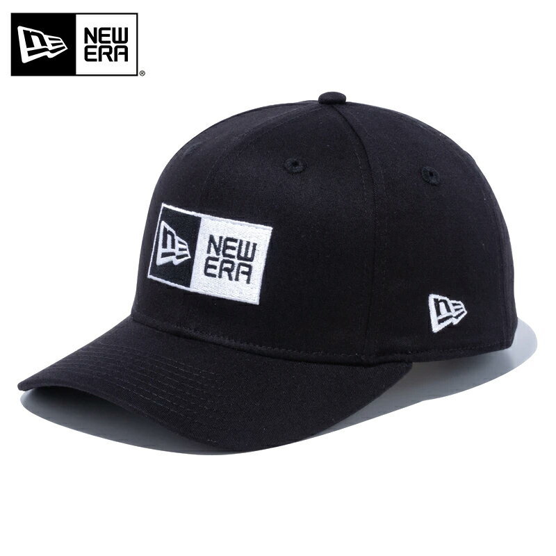 ☆【メーカー取次】NEW ERA ニューエラ 9FIFTY Stretch Snap ストレッチスナップ ボックスロゴ ブラック 14524914 キャップ【ク...