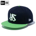 今なら10%OFF☆【メーカー取次】NEW ERA ニューエラ 9FIFTY 東京ヤクルトスワローズ ネイビーXライム 13562069 キャップ【クーポン対象外】【T】｜メンズ レディース ベースボールキャップ 帽子 ブランド おしゃれ ロゴ 刺繍 冬 福袋 WAIPER プレゼント ギフト