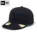 ☆【メーカー取次】NEW ERA ニューエラ MLB Pre-Curved 59FIFTY ロサンゼルス・ドジャース ブラックXブラック 14524609 キャ...