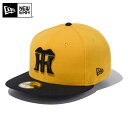 今なら10%OFF☆NEW ERA ニューエラ NPB 59FIFTY 阪神タイガース イエローXブラック 13562219 キャップ ｜メンズ レディース ベースボールキャップ ハット 帽子 ブランド おしゃれ 刺繍 ロゴ 冬 福袋 WAIPER プレゼント