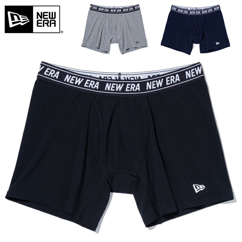 今なら10%OFF☆【メーカー取次】NEW ERA ニューエラ Boxer Pants ボクサーパンツ ロング【クーポン対象外】【T】｜メンズ インナー アンダーパンツ アンダーウェア ボクサーブリーフ 下着 ロゴ ワンポイント ブランド おしゃれ 冬 福袋 WAIPER プレゼント ギフト 父の日