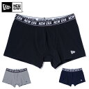 今なら10 OFF☆【メーカー取次】NEW ERA ニューエラ Boxer Pants ボクサーパンツ【クーポン対象外】【T】｜メンズ インナー アンダーパンツ アンダーウェア ボクサーブリーフ 下着 ロゴ ワンポイント ブランド おしゃれ 冬 福袋 WAIPER プレゼント ギフト