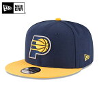 今なら10%OFF☆【メーカー取次】NEW ERA ニューエラ 9FIFTY NBA インディアナ・ペイサーズ ネイビーXイエロー 13552034 キャップ 【クーポン対象外】【T】 父の日 プレゼント ギフト