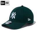 ☆【メーカー取次】NEW ERA ニューエラ 9FORTY ニューヨーク・ヤンキース ダークグリーン 14525014 キャップ 【クーポン対象外】【R】|メンズファッション アメカジ 帽子 ブランド ベースボールキャップ カジュアル メンズ 小物 ストリート おしゃれ ギフト