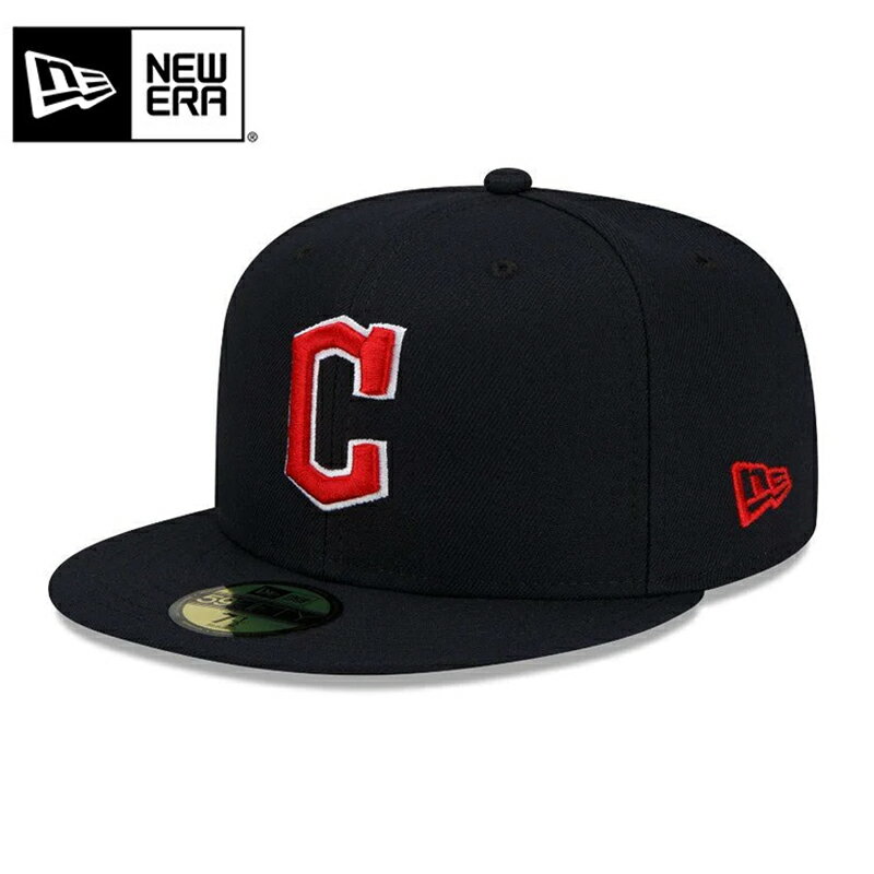 今なら10%OFF☆NEW ERA ニューエラ 59FIFTY MLB On-Field クリーブランド・ガーディアンズ ネイビー 13555006 キャップ ｜メンズ レディース 帽子 メジャーリーグ ベースボールキャップ おしゃれ 父の日 プレゼント 父の日