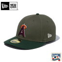 【最短即日発送】NEW ERA ニューエラ 14109469 LP 59FIFTY Duck Canvas カリフォルニア・エンゼルス モス ダークグリーンバイザーキャップ【クーポン対象外】【T】春 ギフト