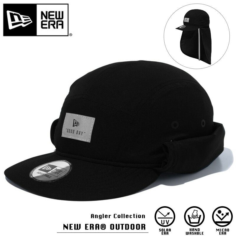 【あす楽】NEW ERA ニューエラ 14117129 Angler Collection ジェットキャップ【クーポン対象外】【T】｜メンズ レディース 帽子 日除け 紫外線防止 UVカット 通気性 ストリート アウトドア 釣り キャンプ スポーツ ブランド おしゃれ 父の日