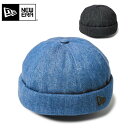 【最短即日発送】NEW ERA ニューエラ フィッシャーマンキャップ ウォッシュドデニム【クーポン対象外】【T】|NEWERA メンズ 帽子 アメカジ ファッション ブラックデニム カジュアル 古着調 サイズ調整 クロスストラップ ブランド おしゃれ ギフト