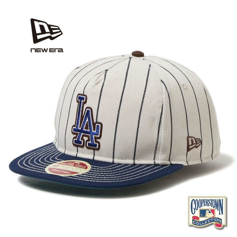 【最短即日発送】NEW ERA ニューエラ 14693485 19TWENTY Heritage Stripe ロサンゼルス・ドジャース クーパーズタウン オー...