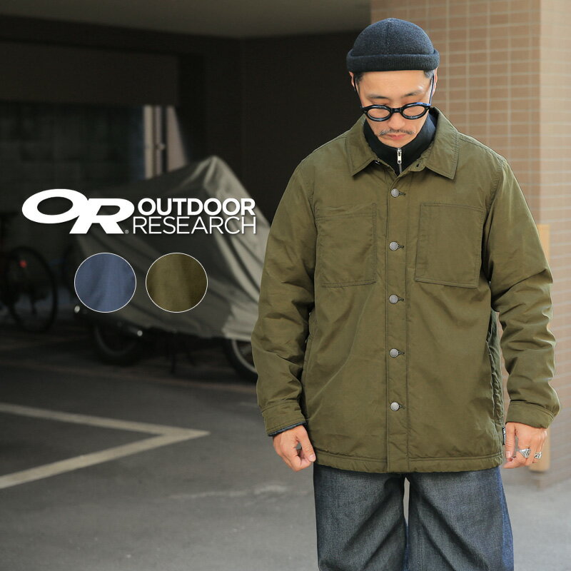 【あす楽】クーポンで最大18%OFF★OUTDOOR RESEARCH アウトドアリサーチ 19844126 Lined Chore Jacket ラインドチョアジャケット【T】｜ミリタリー アウトドア アウター メンズ ボア ナイロン ワークジャケット コーチジャケット おしゃれ アメカジ ブランド 冬 福袋 WAIPER