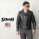 ショット ライダースジャケット メンズ ポイント10倍！Schott ショット 7164 613UST VINTAGE ONESTAR ライダースジャケット TALL MADE IN USA【クーポン対象外】【T】｜ワンスター ダブル レザージャケット 革ジャン 本革 牛革 メンズ アウター ブランド おしゃれ