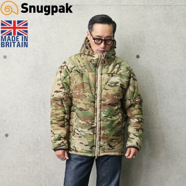 【あす楽】Snugpak スナグパック SJ 9 INSULATED ジャケット MultiCam【クーポン対象外】｜ダウンジャケット マウンテンパーカー ミリタリージャケット メンズ アウター ブランド おしゃれ 大きいサイズ 防寒 保温性 撥水 イギリス製 カモフラージュ 冬 【T】 送料無料