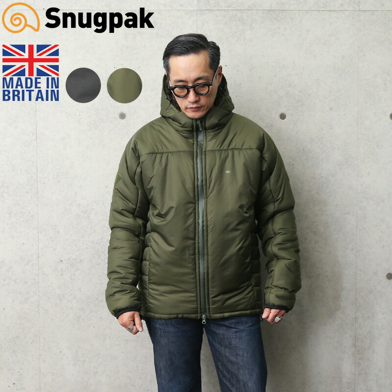 楽天ミリタリーショップWAIPER【あす楽】Snugpak スナグパック SJ 9 INSULATED ジャケット #1【クーポン対象外】｜ダウンジャケット マウンテンパーカー ミリタリージャケット メンズ アウター ブランド おしゃれ 大きいサイズ 防寒 保温性 撥水 イギリス製【T】WAIPER 送料無料 春 プレゼント 父の日