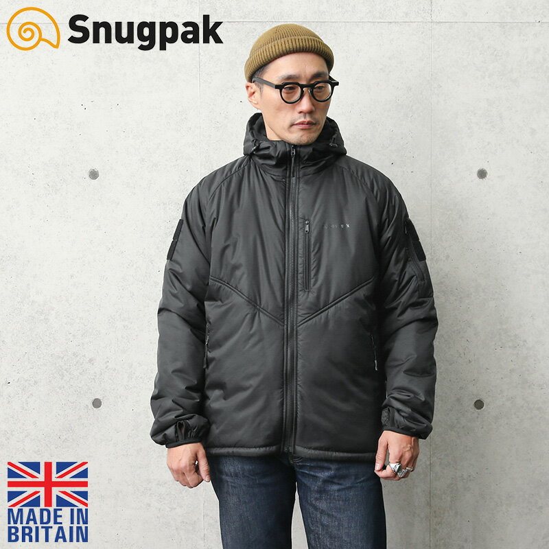 楽天ミリタリーショップWAIPER【あす楽】Snugpak スナグパック TAC3 INSULATED HOODY ジャケット【クーポン対象外】｜中綿ジャケット ダウンジャケット マウンテンパーカー ミリタリーコート メンズ アウター ブランド おしゃれ 大きいサイズ 保温性 撥水 大きいサイズ【T】WAIPER 送料無料 春 父の日