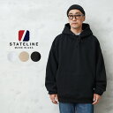 【最短即日発送】クーポンで最大15%OFF★STATELINE ステートライン STATE03 Work Fit Hoodie スウェット プルオーバー パーカ...