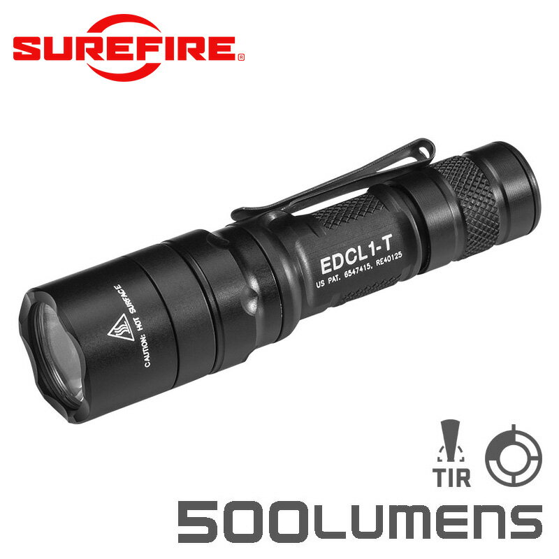 SUREFIRE 奢ե EDCL1-T Dual-Output Everyday Carry LEDեå饤 / 500...