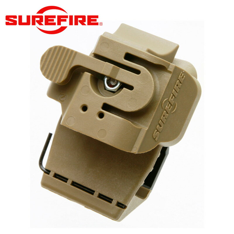 SUREFIRE 奢ե Ratchet Mount for Helmet Light åȥޥ for إåȥ饤ȡHLM-01-TNˡڥݥоݳ LED饤 դ Ϣ WIP  ߥ꥿꡼ ȥɥ ̵ T WAIPER ŷ ץ쥼 ե