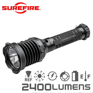 SUREFIRE シュアファイア UDR DOMINATOR Rechargeable Ultra-High Variable-Output LED フラッシュライト / 2400ルーメン【クーポン対象外】【ハロウィン 仮装 コスプレ レジャー】