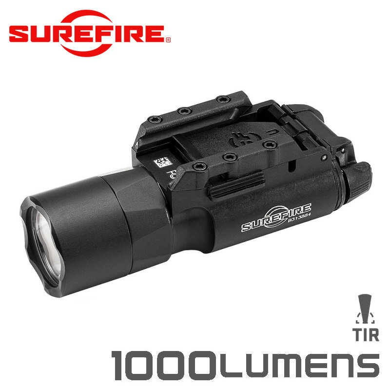 SUREFIRE 奢ե X300U-A LEDݥ饤 / եå饤 1000롼 BLACKڥݥоݳۡT 