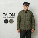 【最短即日発送】クーポンで最大18%OFF★TAION タイオン TAION-101ALSZML-1 MILITARY LINE ソフトシェル VネックWジップ...