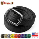 yyzTRIPLE E gvC[ MADE IN USA NYLON WEBBING PLAIN xgyN[|ΏۊOzyTz H ~