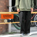 【最短即日発送】UNIVERSAL OVERALL ユニバーサルオーバーオール T-04 T/C TWILL WIDE FIT PANTS(TCツイル ワイドパ...