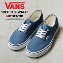【最短即日発送】VANS ヴァンズ VN000EE3NVY AUTHENTIC スニーカー NAVY USA企画【クーポン対象外】【T】春 ギフト