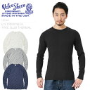 Velva Sheen ベルバシーン MADE IN USA 161462 L/S クルーネック スラブサーマル パックTシャツ ミリタリーシャツ アウトドアブランドWAIPER 送料無料 春 プレゼント ギフト