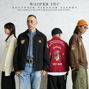 WAIPER.inc SOUVENIR VIETNAM JACKET ベトナムジャケット【WP115】【クーポン対象外】【R】|メンズ アウター ミリタリー スカジャン ブルゾン 大きいサイズ 虎 福 サイゴン ブランド おしゃれ