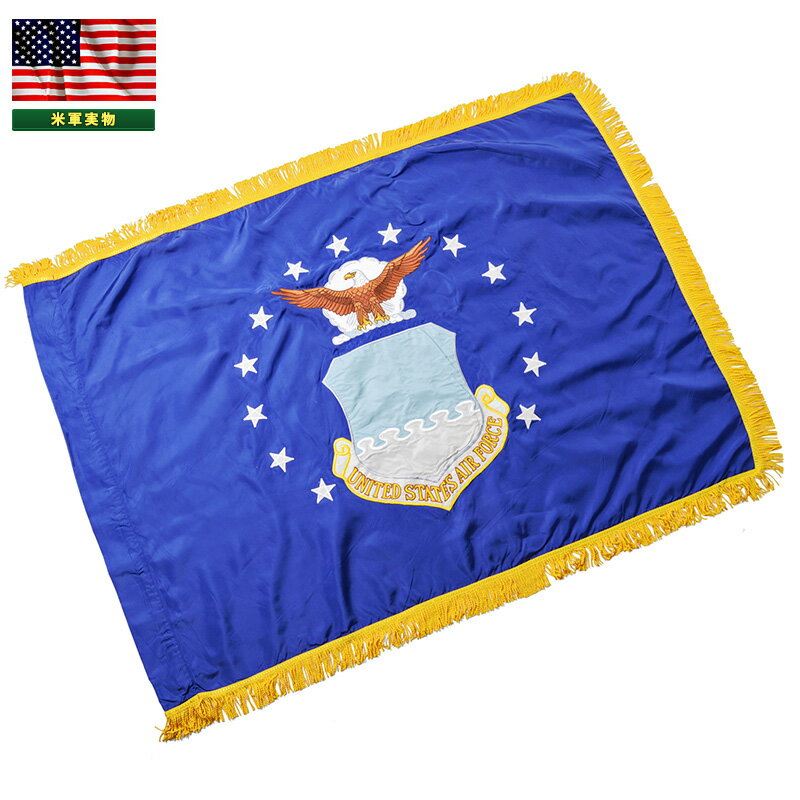 実物 新品 デッドストック 米空軍 AIR FORCE ORGANIZATIONAL フラッグ(旗) メンズ ミリタリー アウトドア【クーポン対象外】【T】WA...